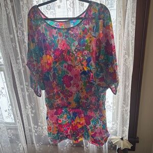 Anne Cole bathing suit cover up like new